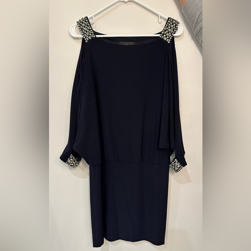 Betsy & Adam Black Dress